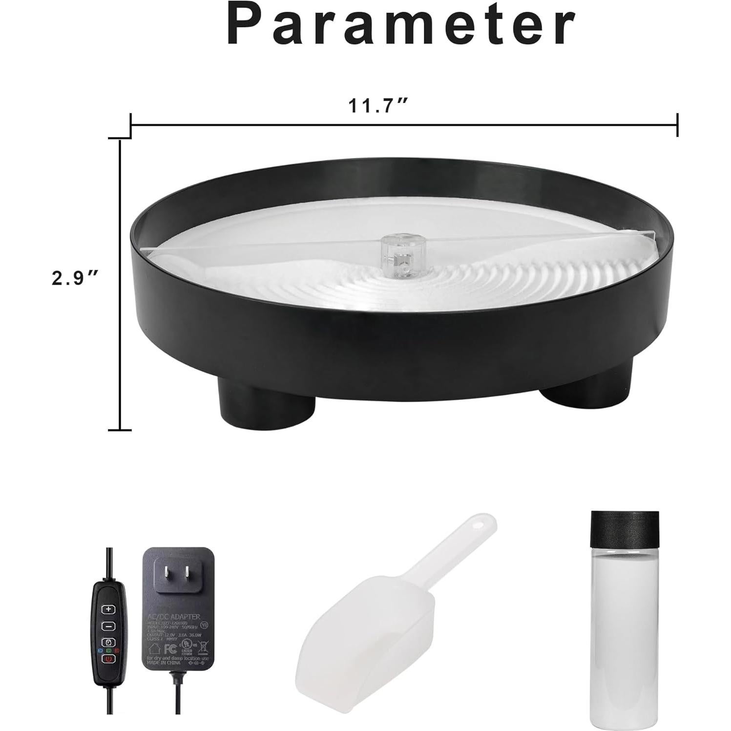 Bandeja de Arena Automática NAMAII Zen 29.21 cm Rotativa