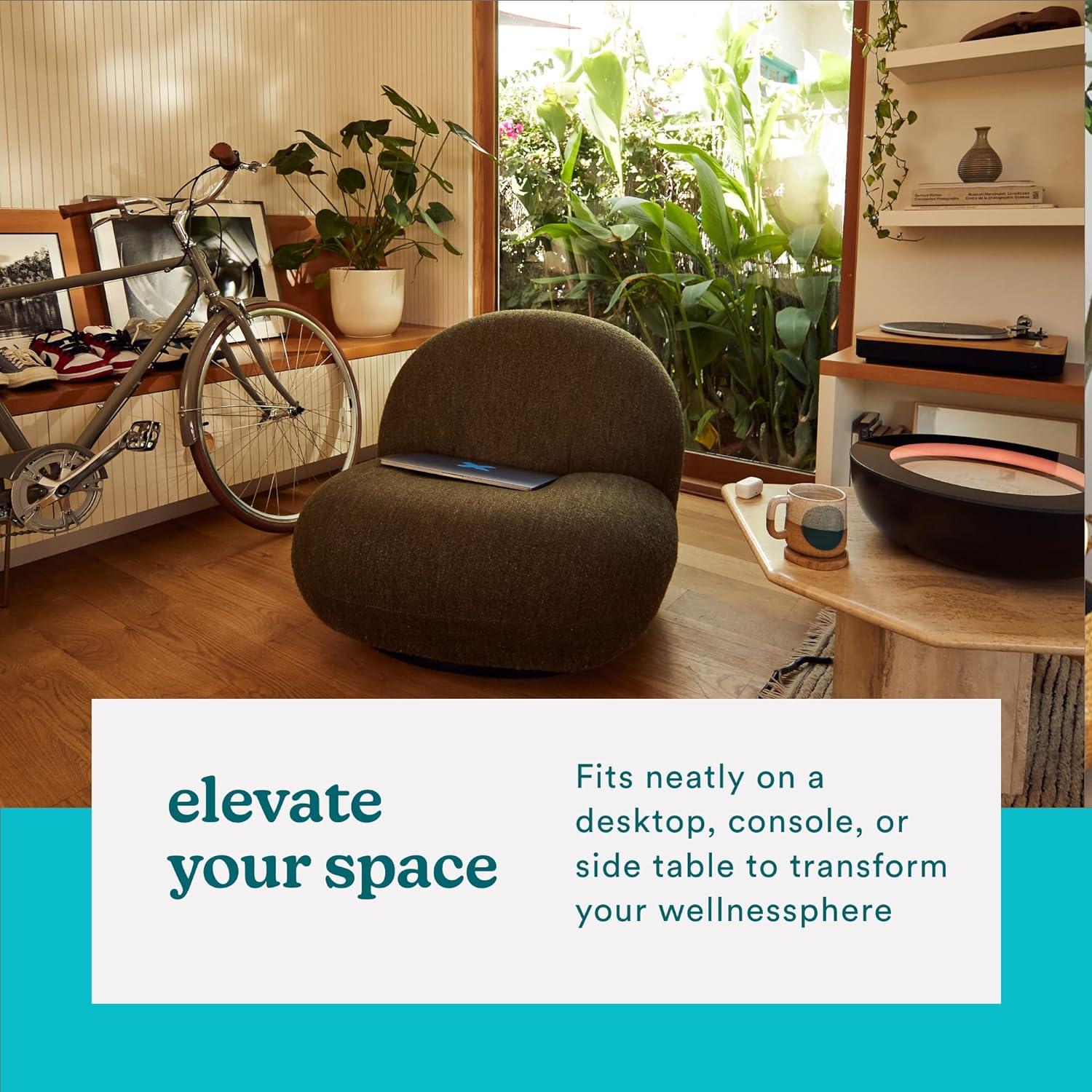 Homedics Drift Sandscape Jardín Zen 40 cm Negro Bluetooth