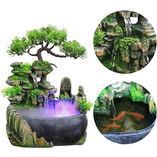 Fuente de Agua Interior SURPRIZON con Luz LED y Bomba 1.4kg