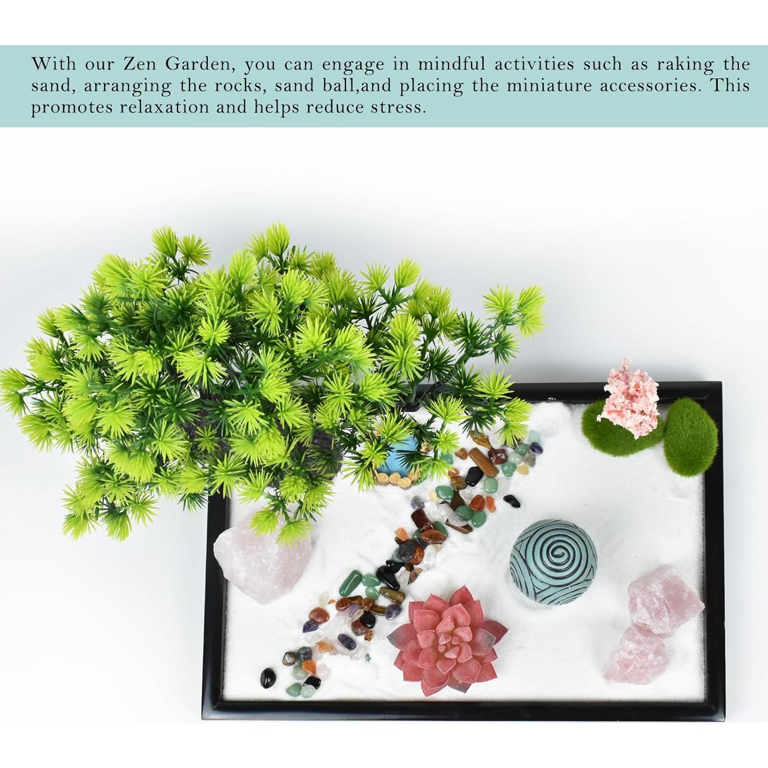 Jardín Zen Japonés Artcome para Escritorio - Meditación y Relajación