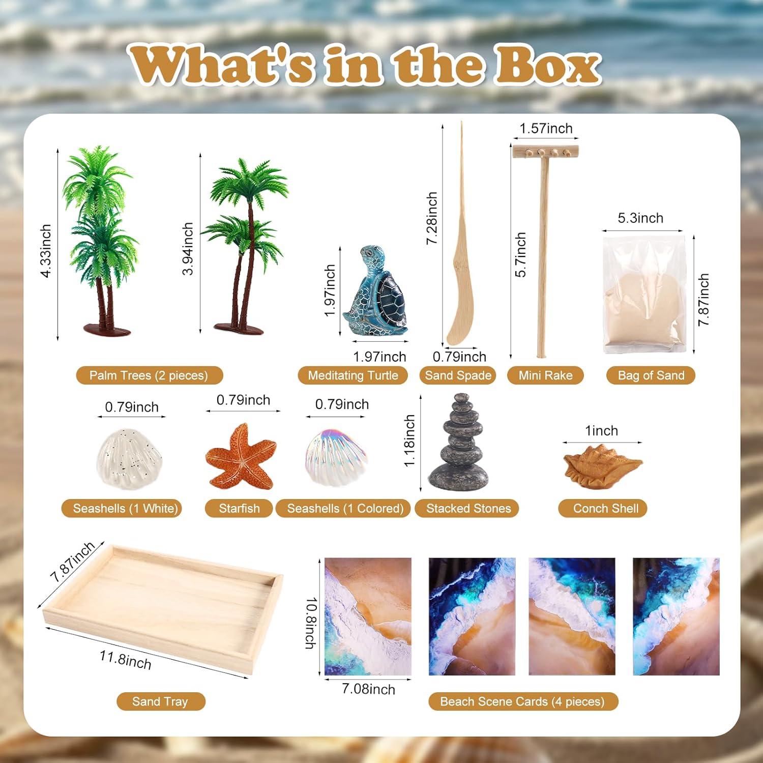 Kit Jardín Zen Mini Funsky - Decoración de Escritorio Relax