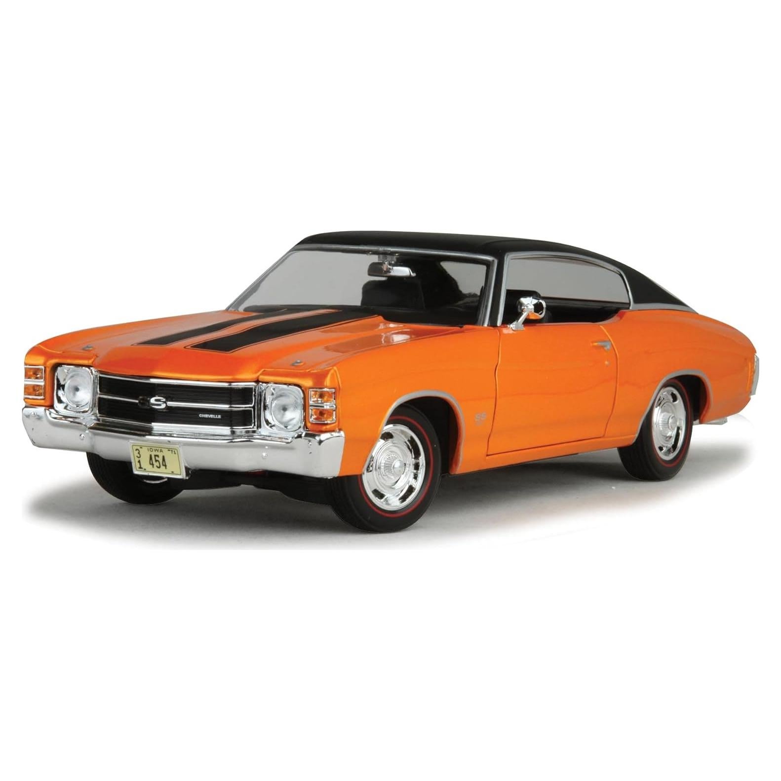 Maisto 1:18 Chevrolet Chevelle SS 454 1971 Negro Detallado