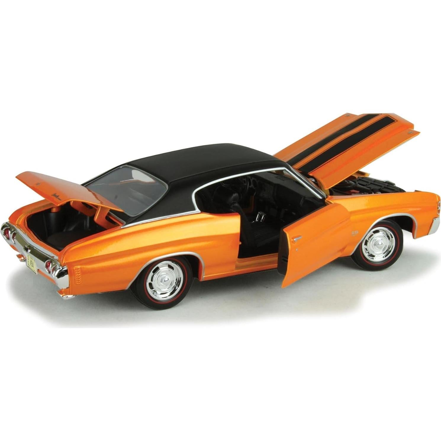 Maisto 1:18 Chevrolet Chevelle SS 454 1971 Negro Detallado