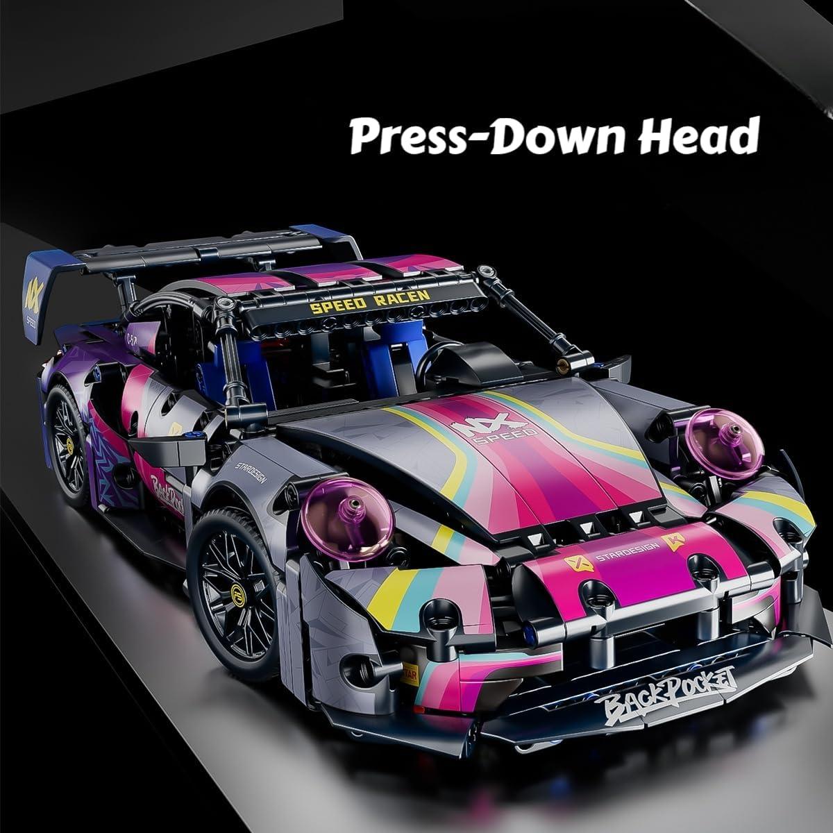 Bloques de Construcción Chodia Supercarro 1:14 para Adultos