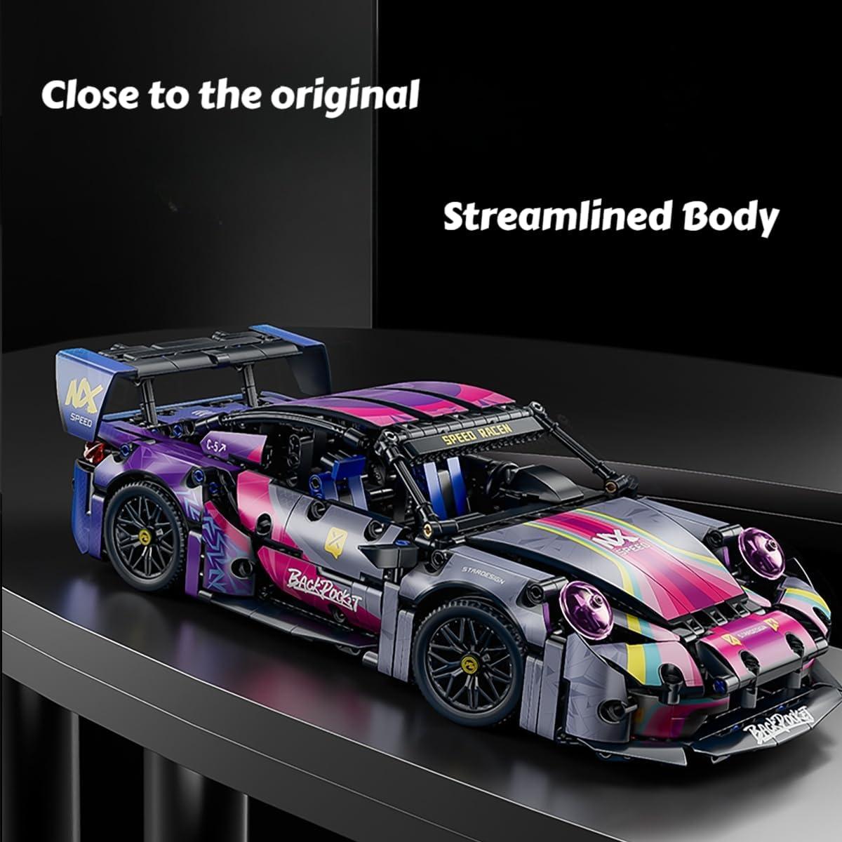 Bloques de Construcción Chodia Supercarro 1:14 para Adultos