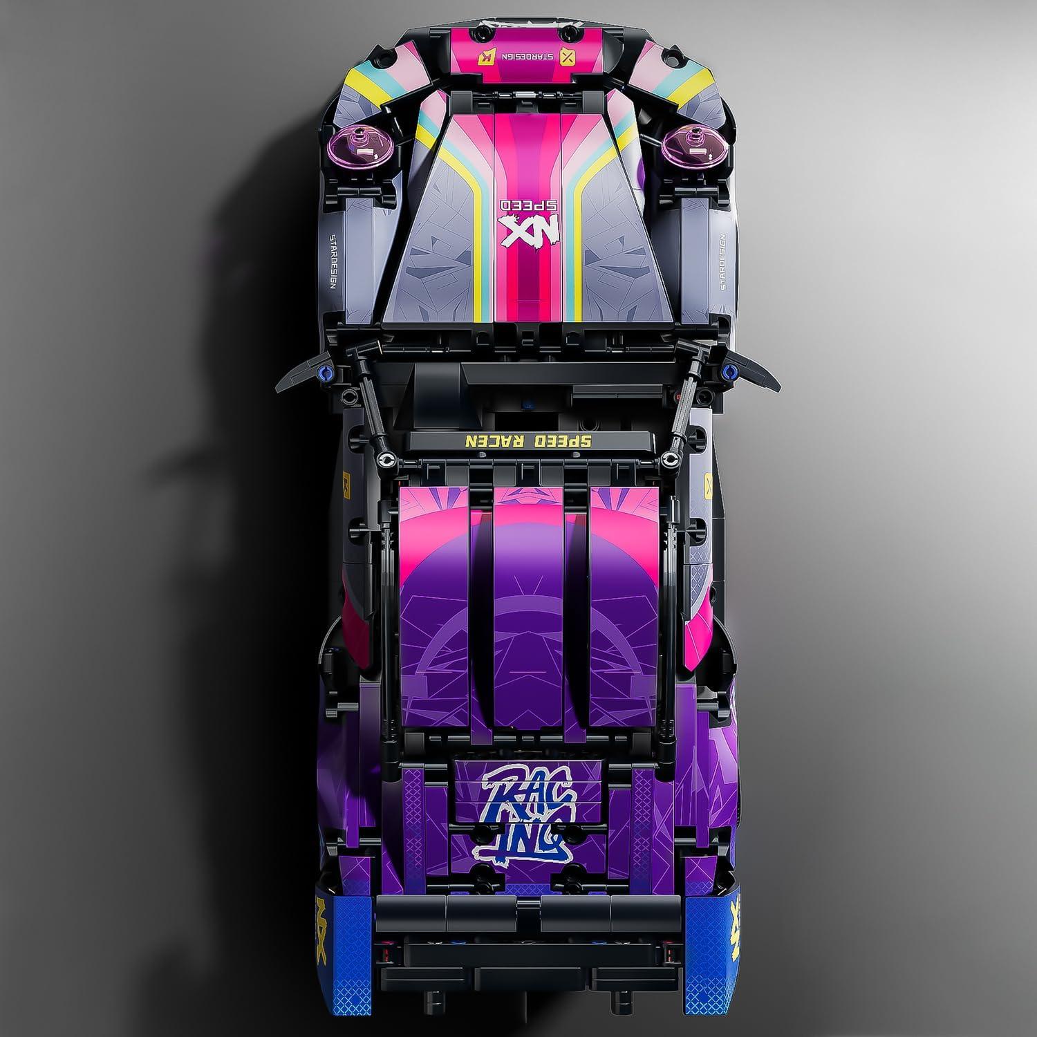 Bloques de Construcción Chodia Supercarro 1:14 para Adultos