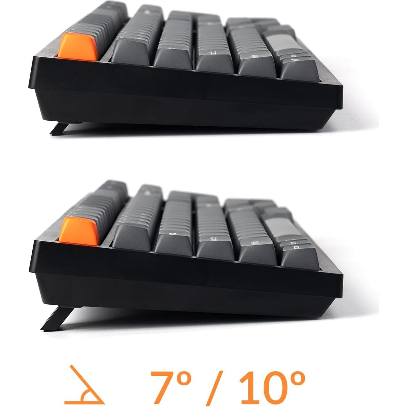 Teclado Mecánico Inalámbrico Keychron K8 Max 80% Rojo