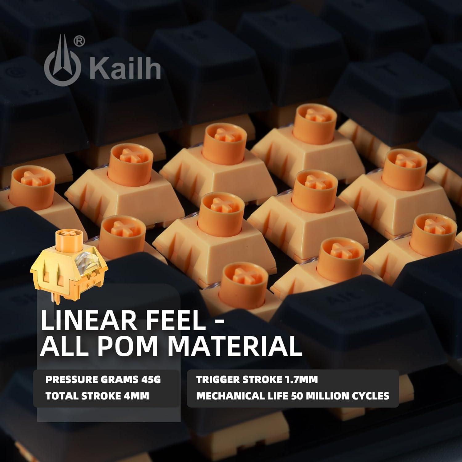 Teclado Mecánico IROK MT87 RGB Inalámbrico 80% TKL Blanco