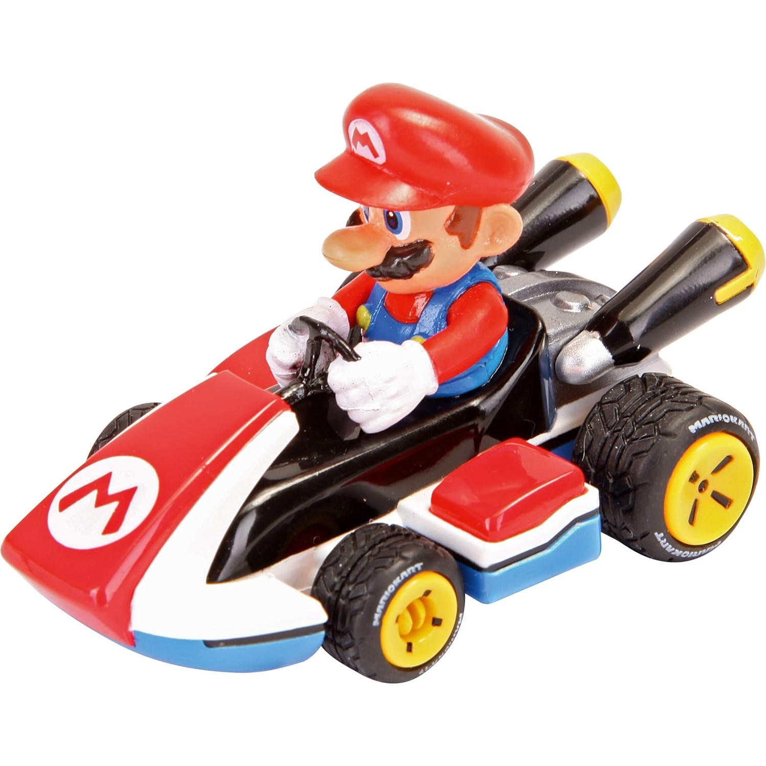 Coches de Juguete Carrera Pull & Speed 3 Mario Kart 1:43