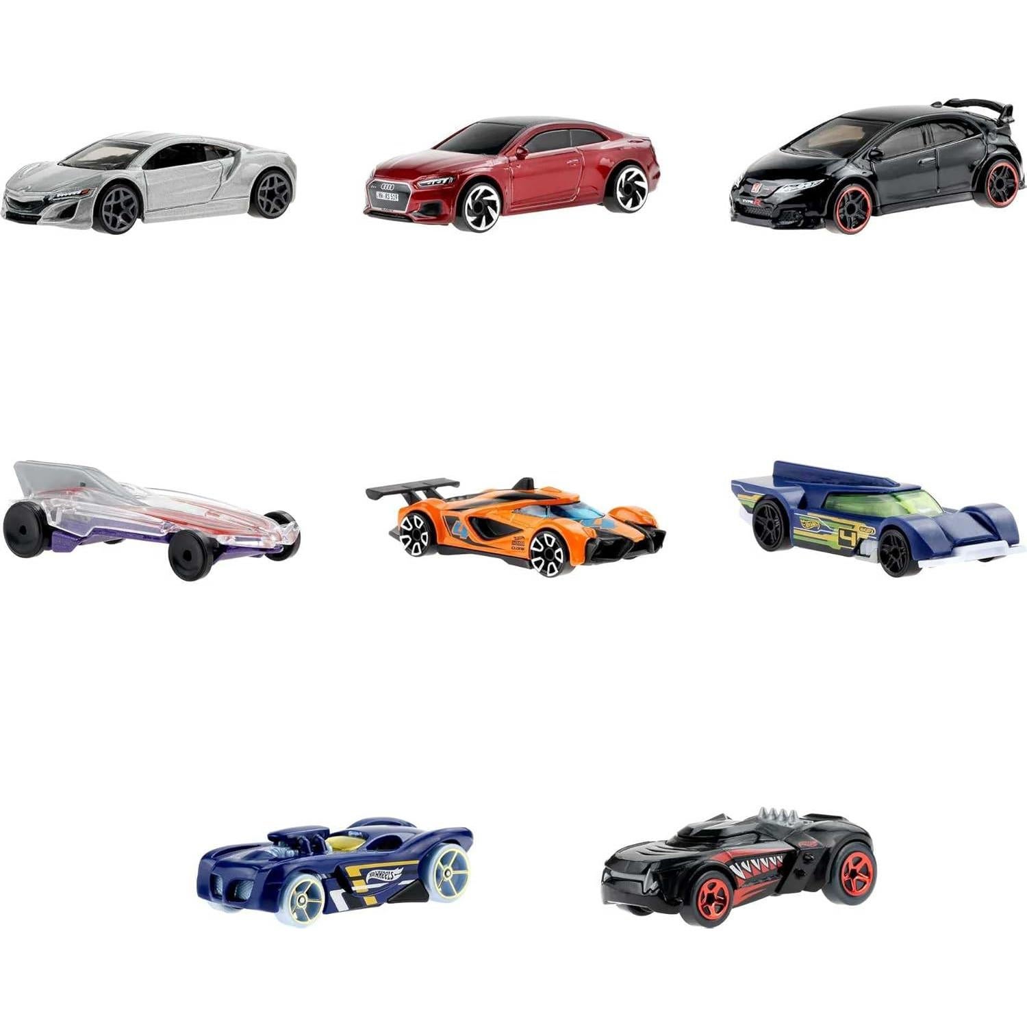 Coche de Juguete Hot Wheels HW Rewards 1:64 - Paquete de 10