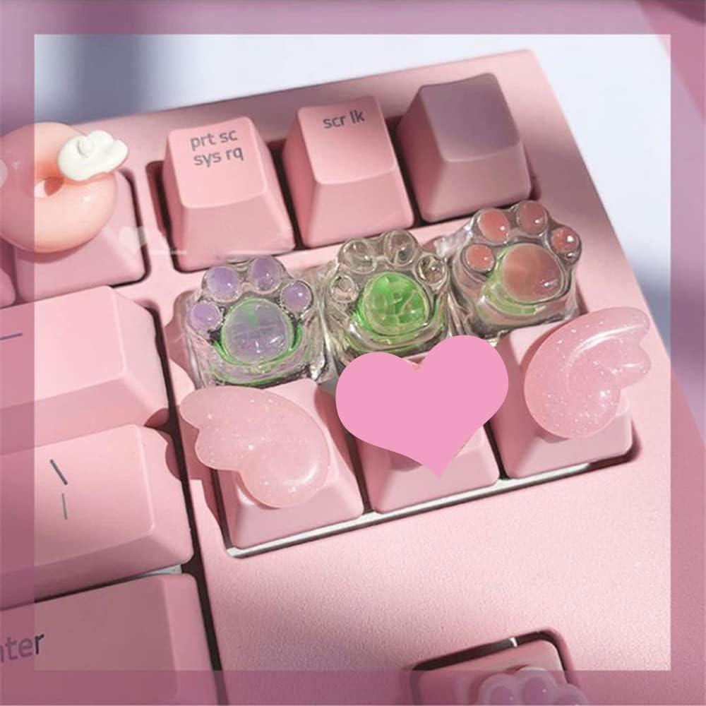 Teclas Mecánicas R4 Rosa PBT YupYay para Cherry MX - 2 Piezas