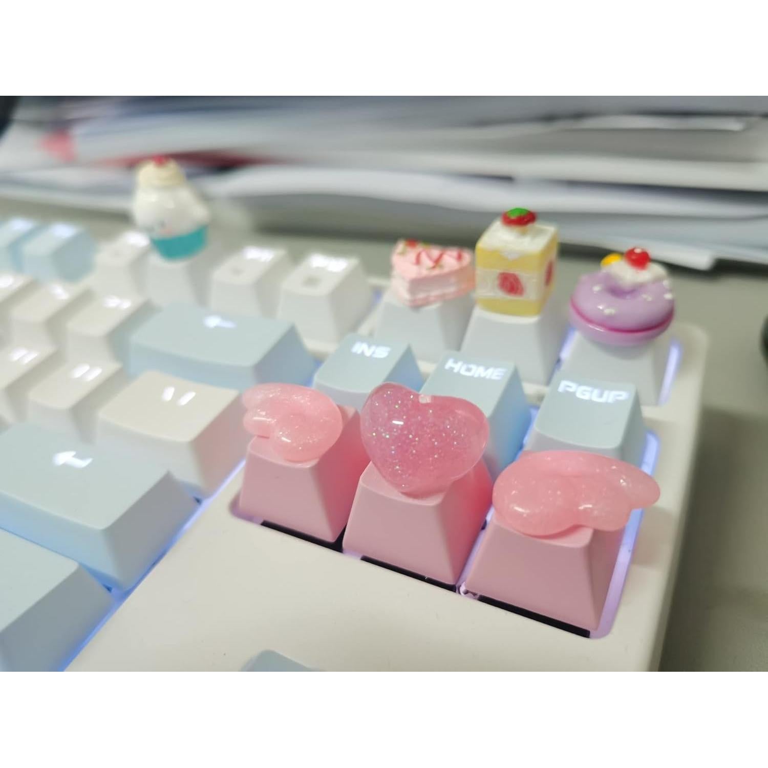 Teclas Mecánicas R4 Rosa PBT YupYay para Cherry MX - 2 Piezas