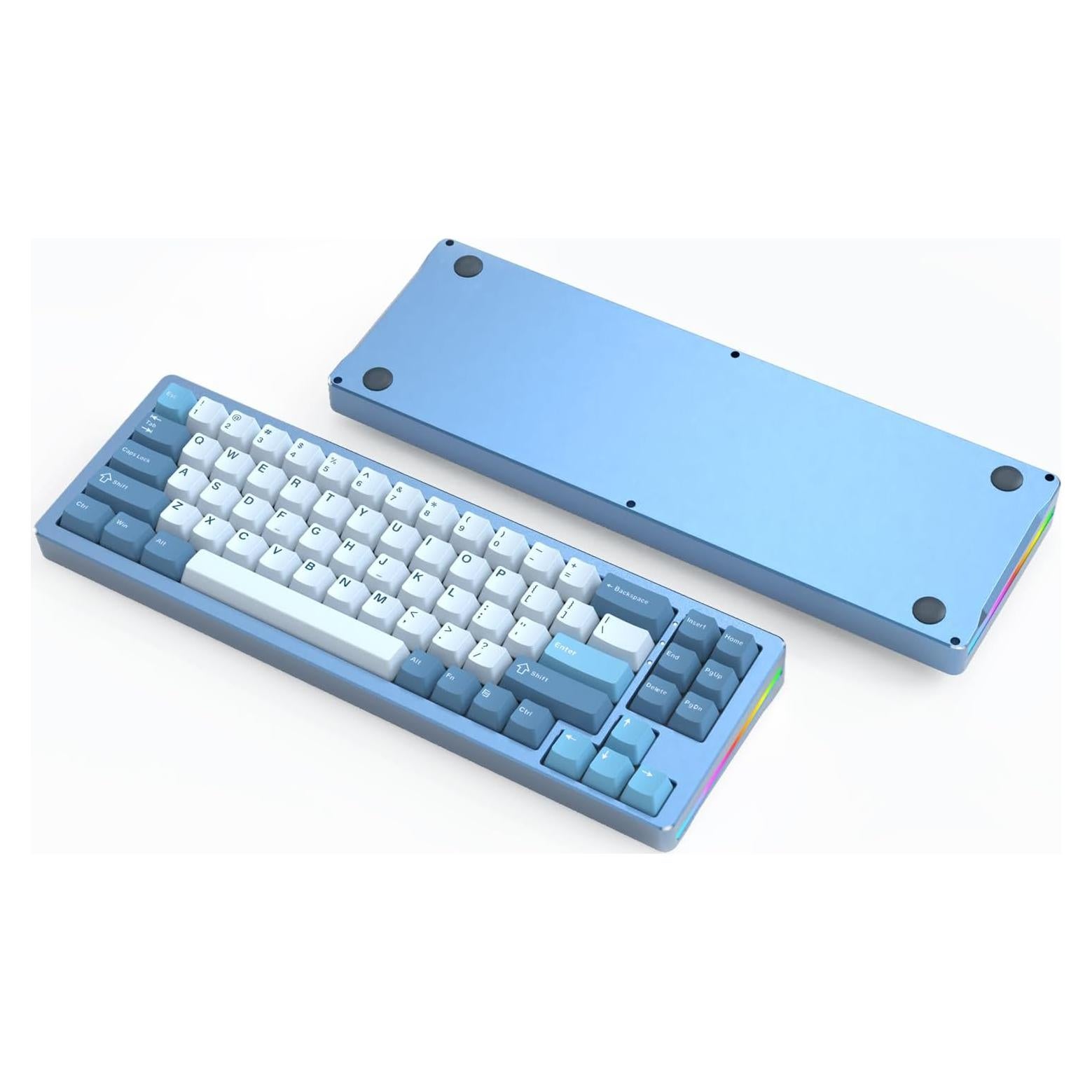 Teclado Mecánico Inalámbrico M71 MAGIC-REFINER 71 Teclas RGB