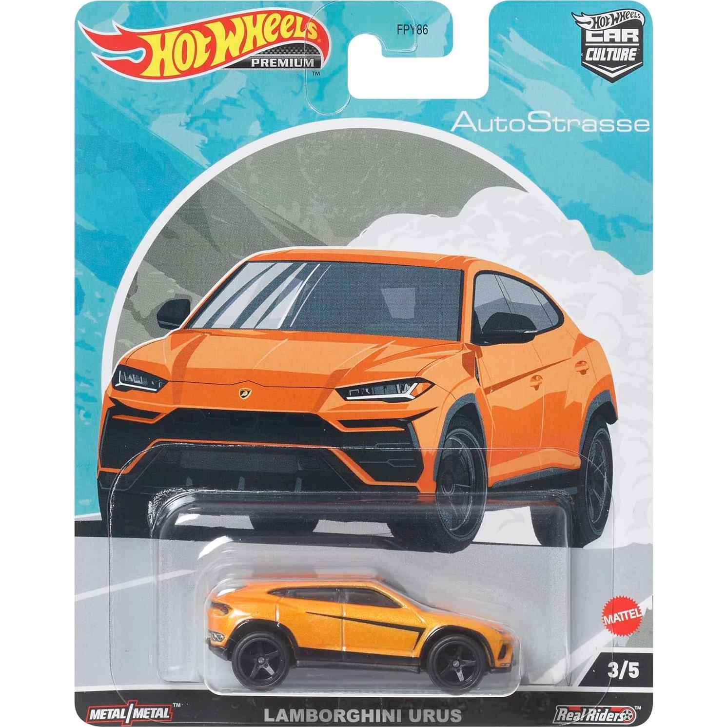 Hot Wheels Lamborghini Urus 1:64 Auto Strasse Premium