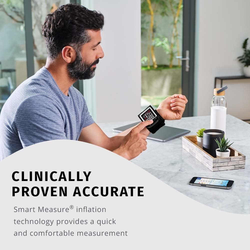 Monitor de Presión Arterial de Muñeca HoMedics Premium - Bluetooth