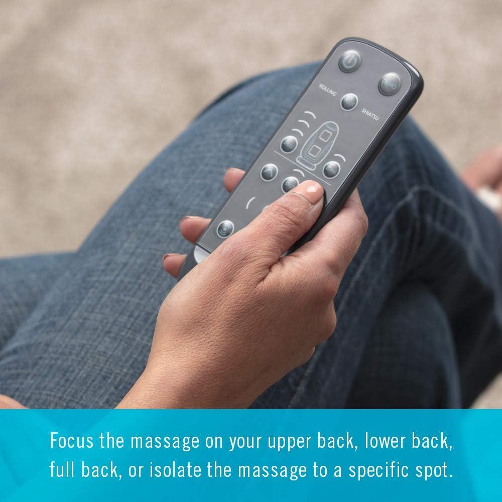 Cojín de Masaje HoMedics MCS-757H con Calor y Gel