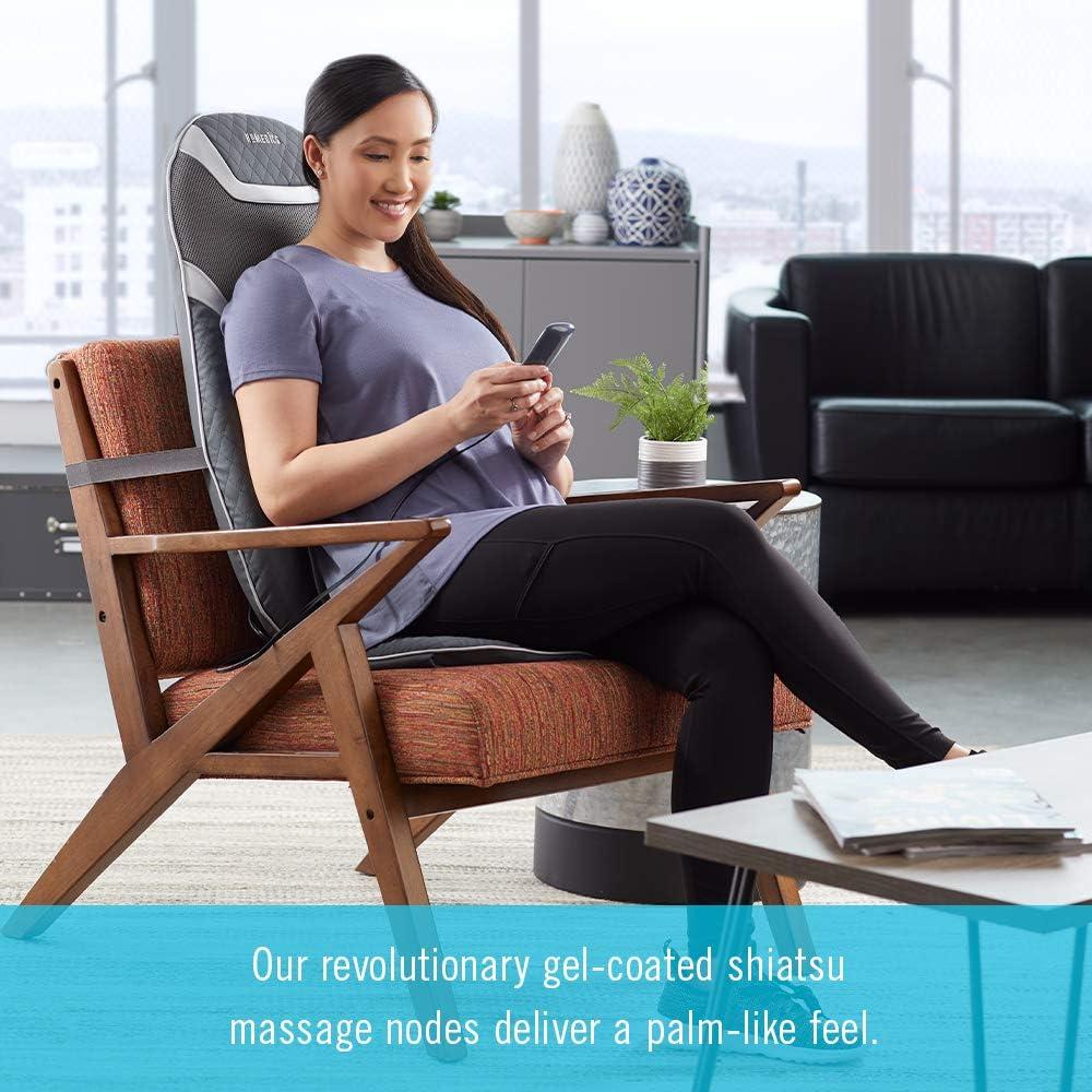 Cojín de Masaje HoMedics MCS-757H con Calor y Gel