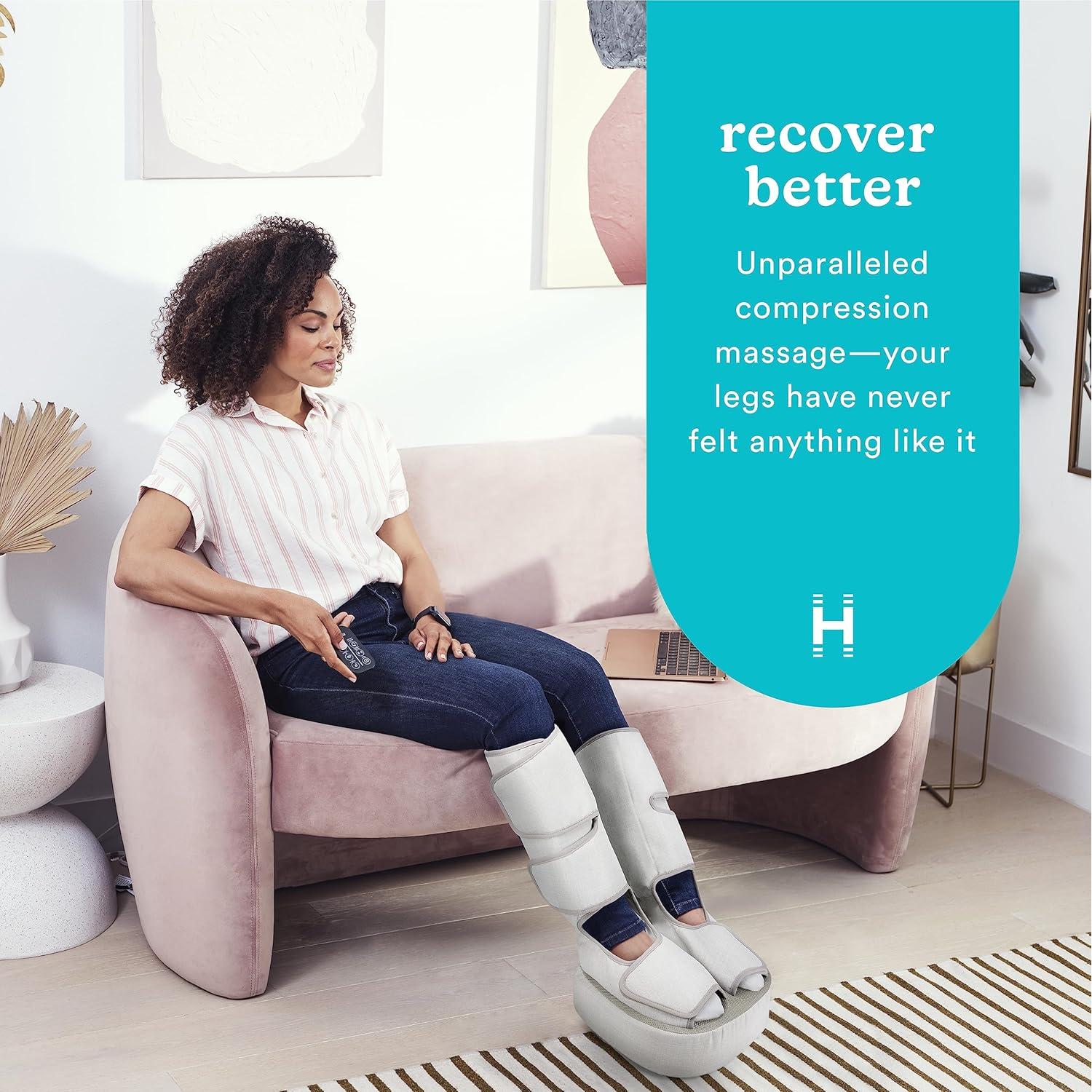 Masajeador de Piernas y Pies HoMedics FMS-340H Shiatsu Calor