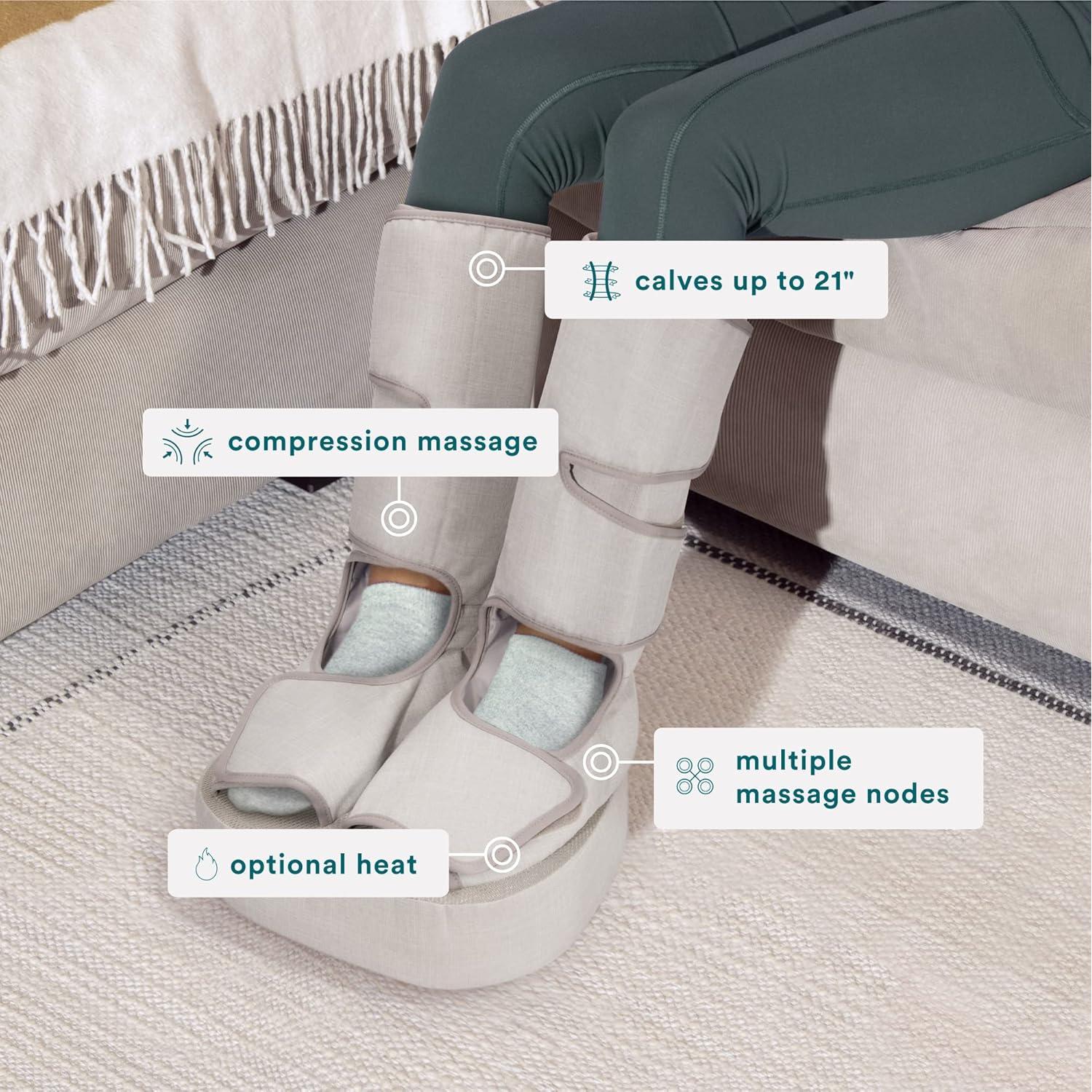 Masajeador de Piernas y Pies HoMedics FMS-340H Shiatsu Calor