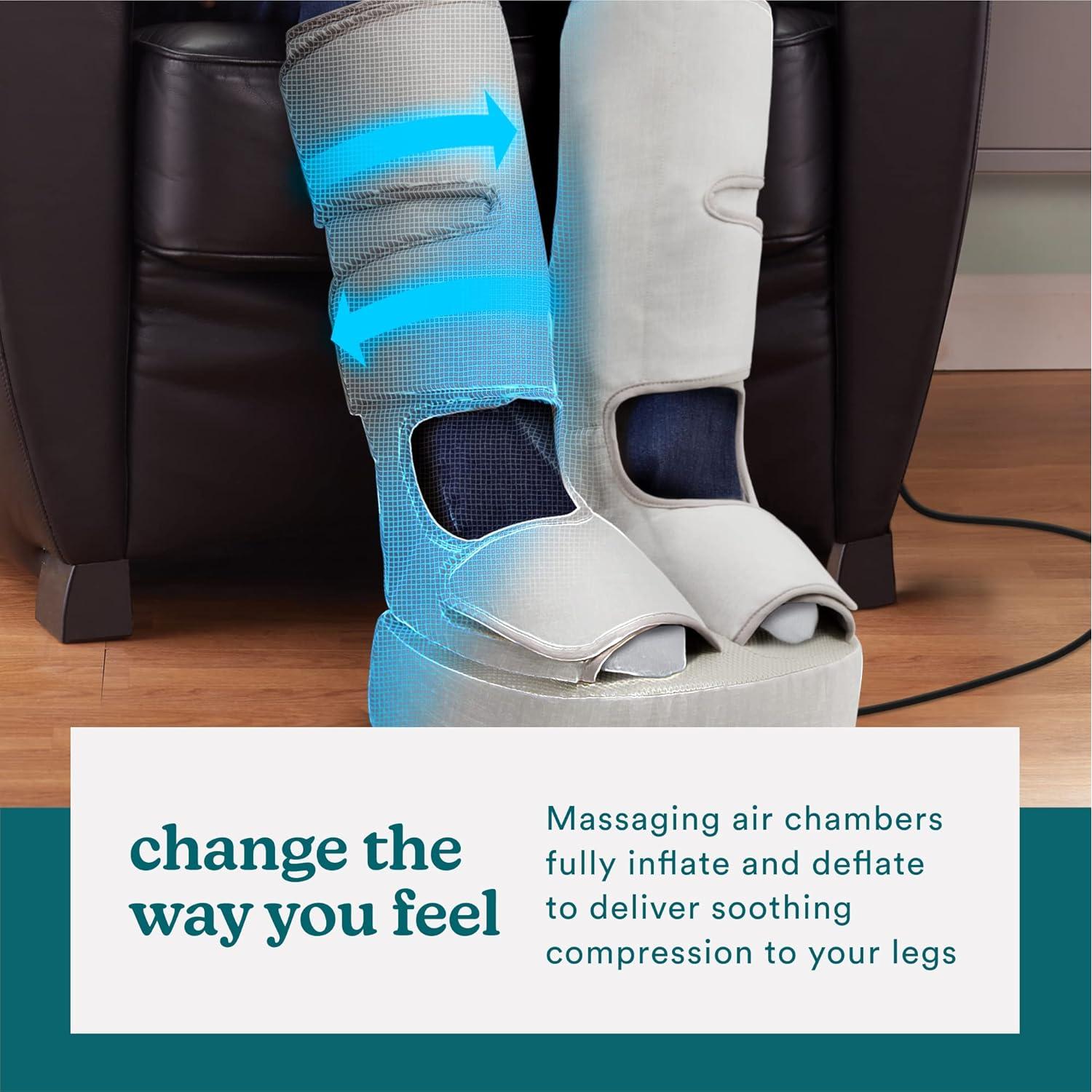 Masajeador de Piernas y Pies HoMedics FMS-340H Shiatsu Calor