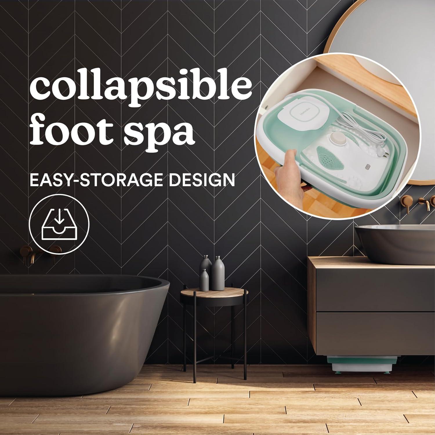 Footbath Homedics Smart Space Elite con Calentamiento y Masaje