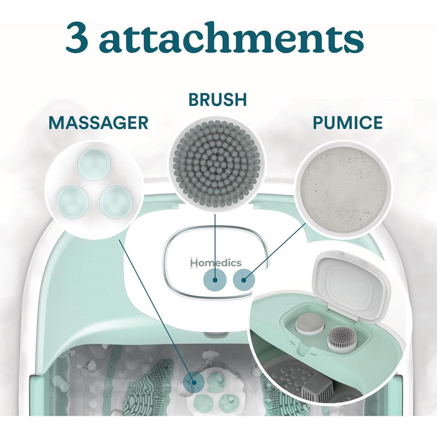 Footbath Homedics Smart Space Elite con Calentamiento y Masaje