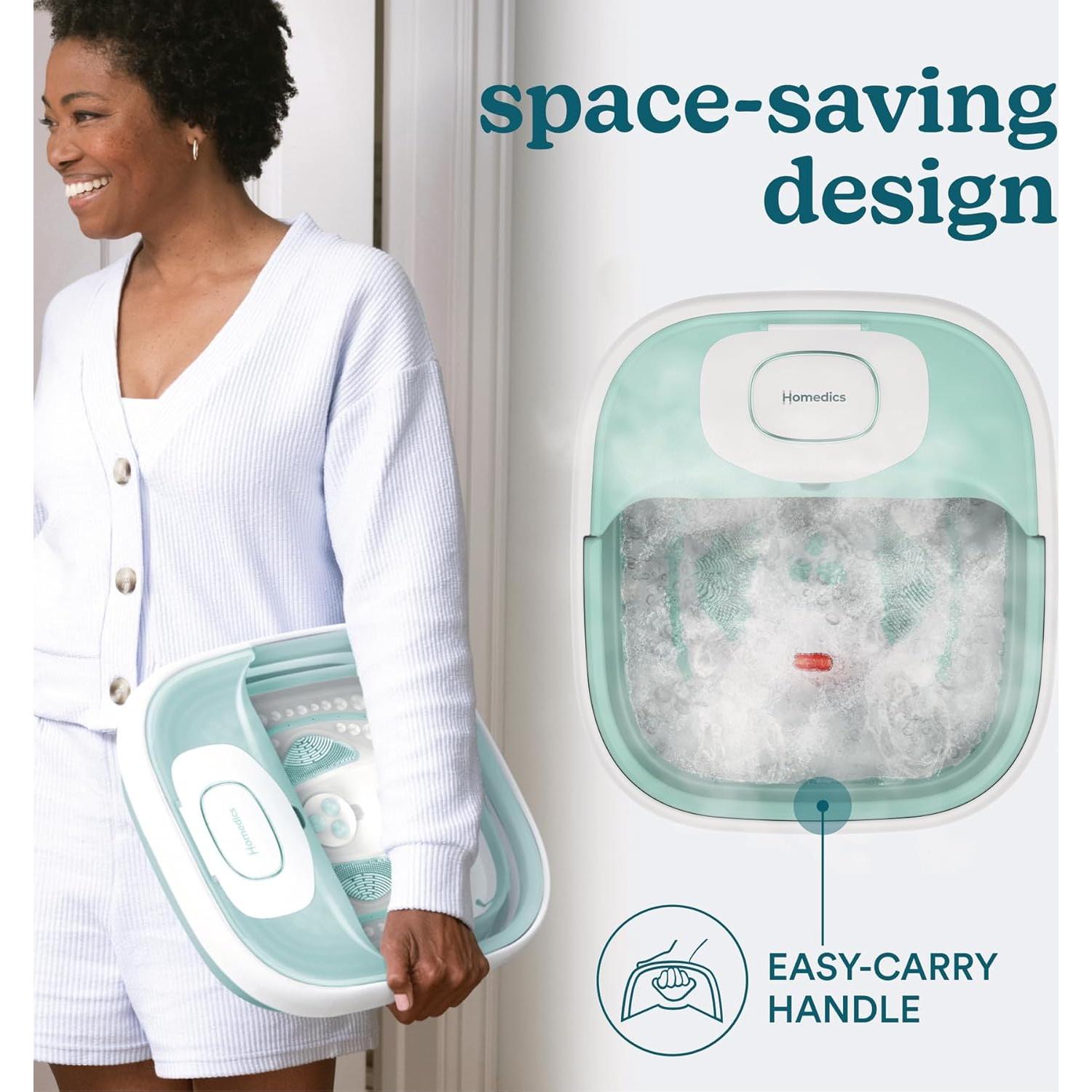 Footbath Homedics Smart Space Elite con Calentamiento y Masaje