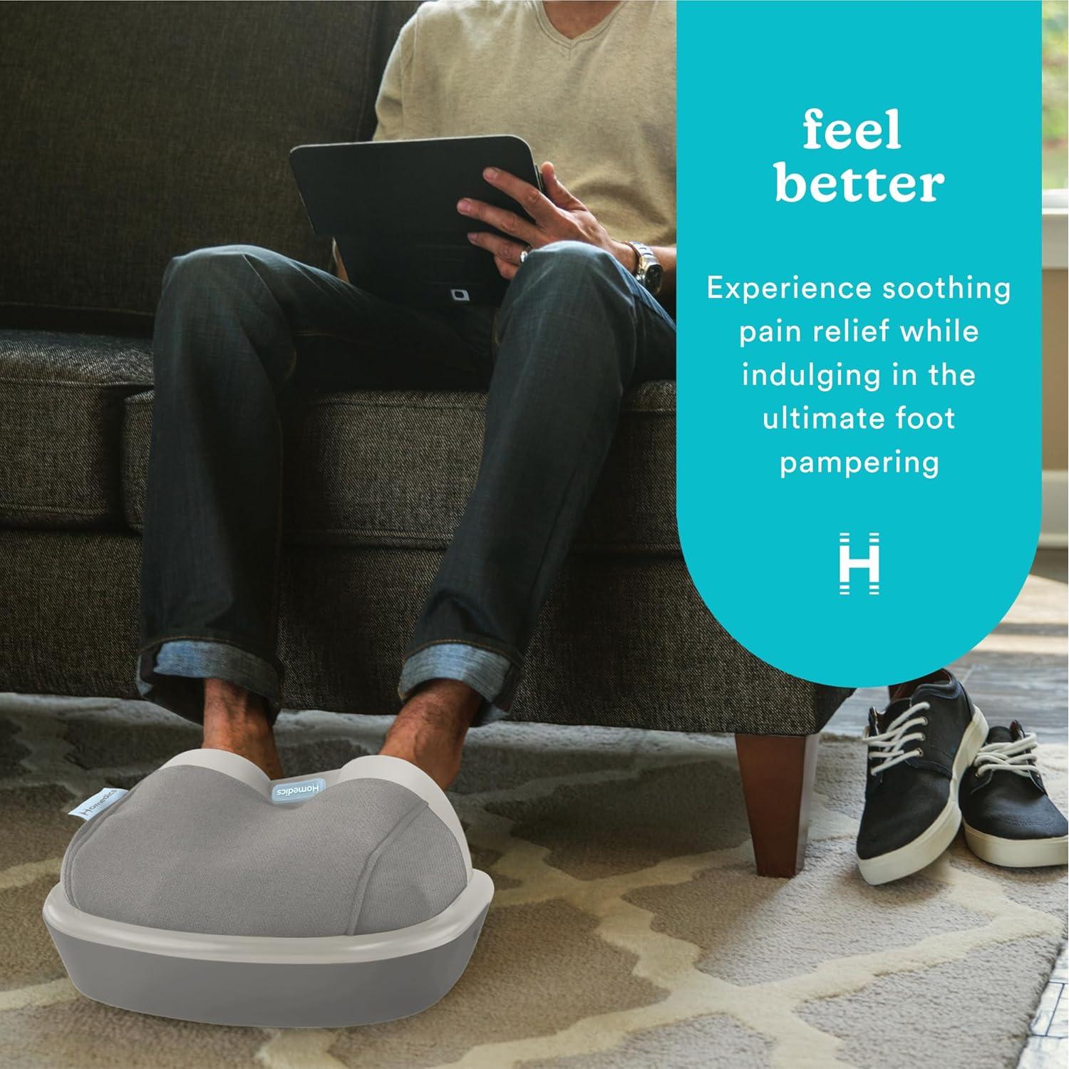 Masajeador de pies Homedics Shiatsu Air Max con calor