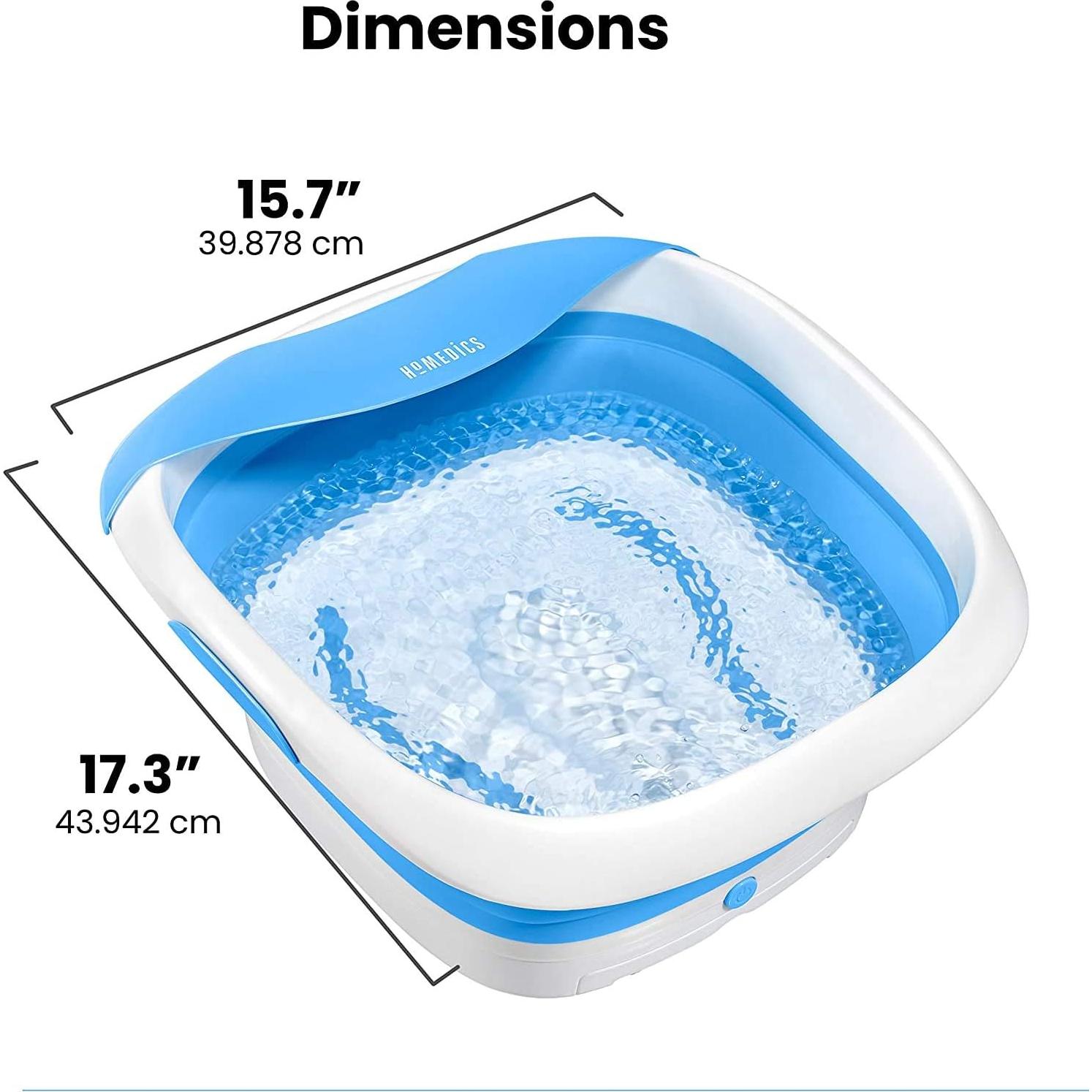 Bañera de Pies Plegable Homedics Compact Pro Spa con Calor