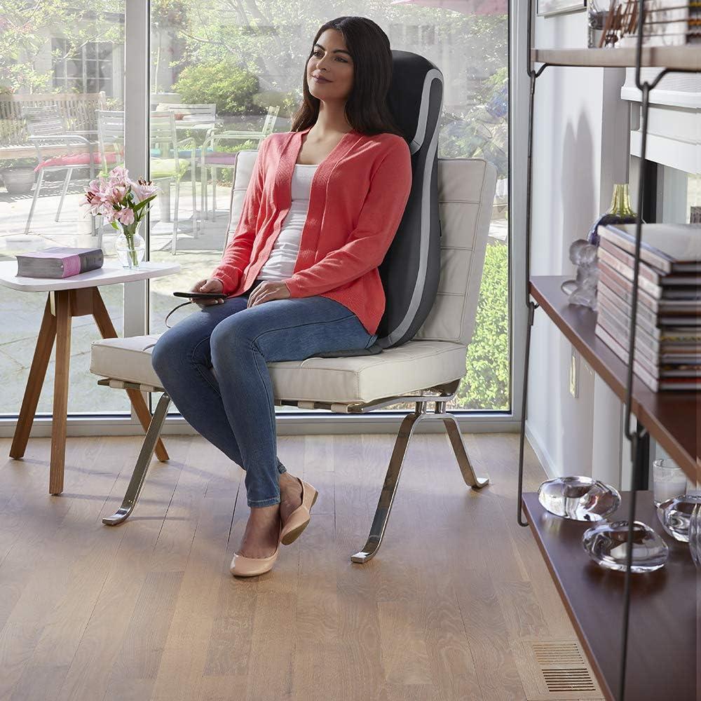 Cojín de Masaje Shiatsu HoMedics MCS-847HJ con Calor 3 Zonas