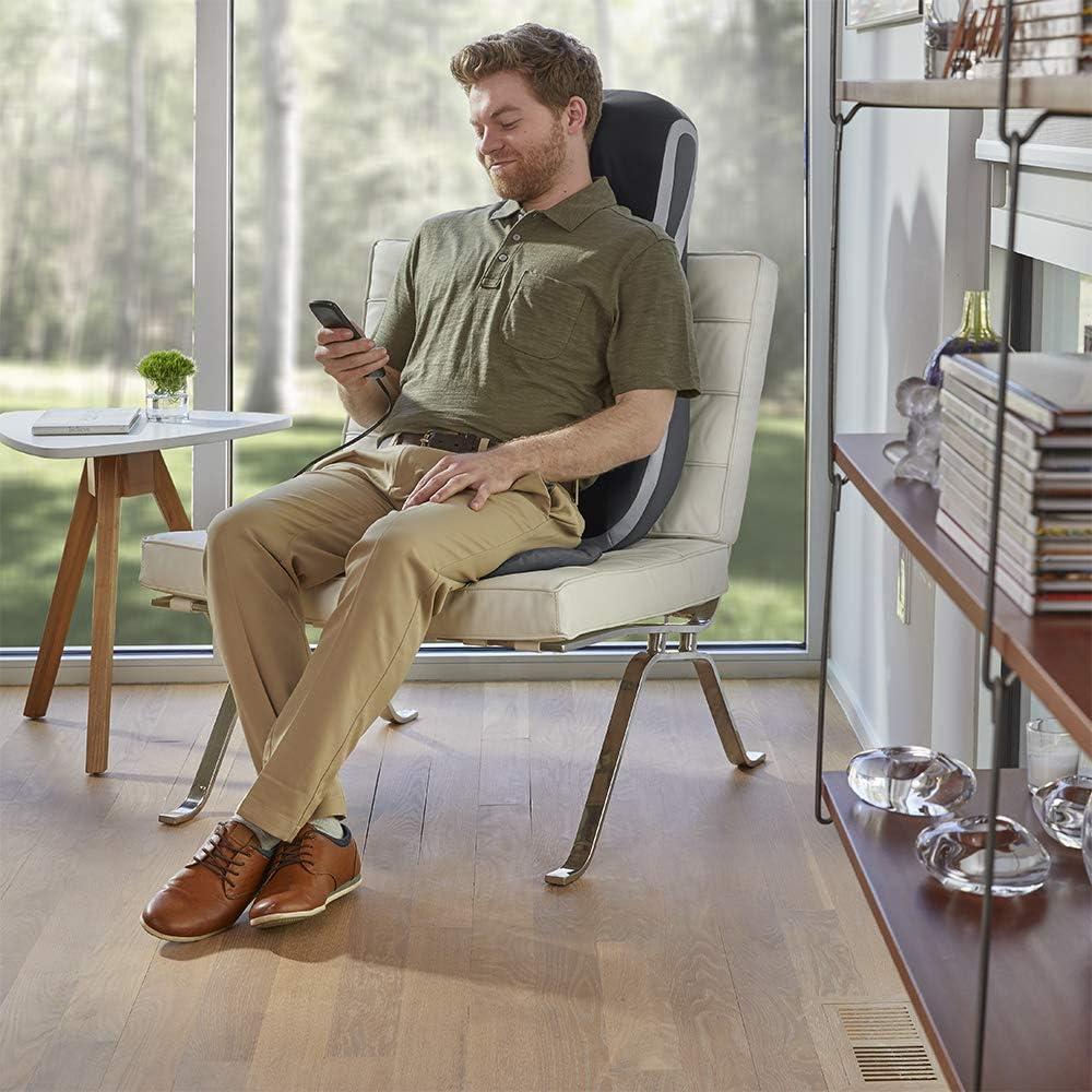 Cojín de Masaje Shiatsu HoMedics MCS-847HJ con Calor 3 Zonas