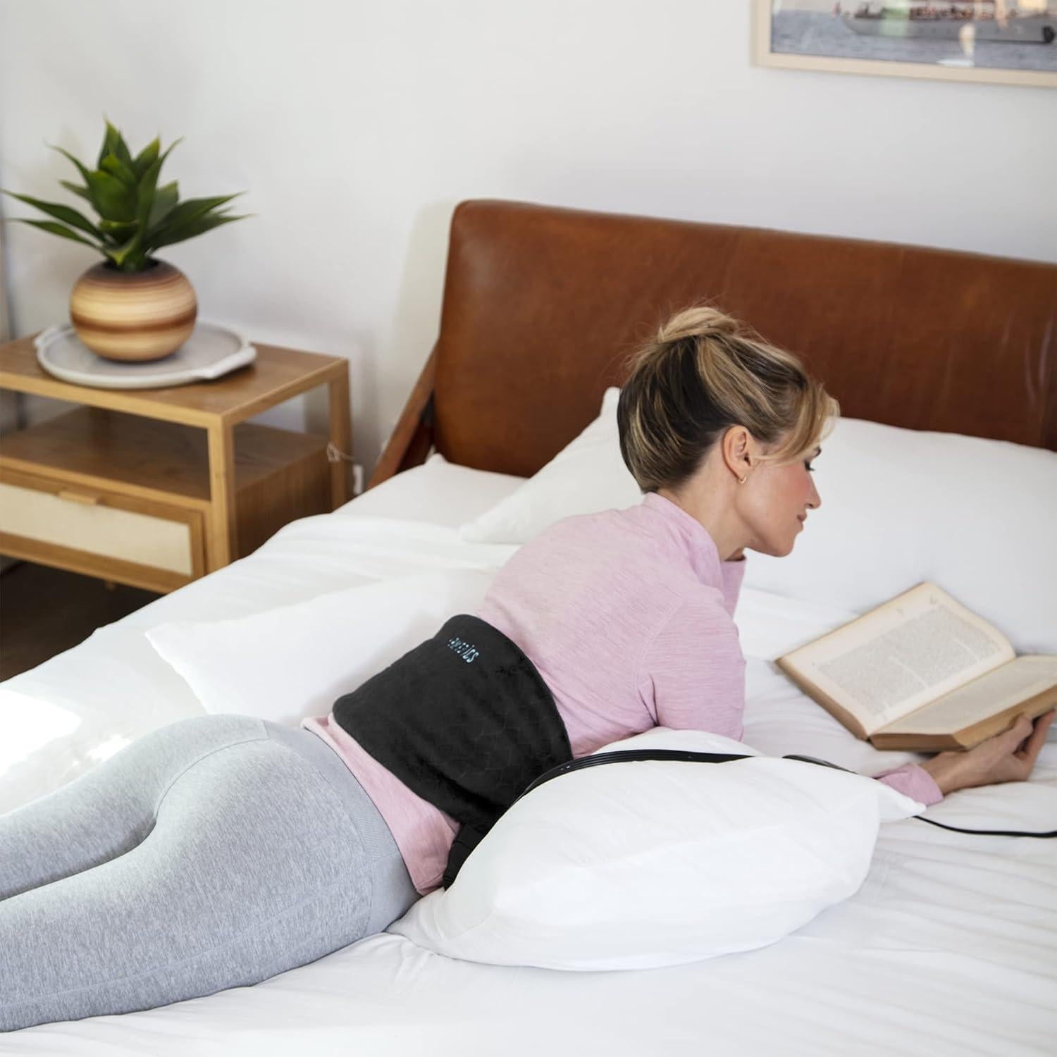 Cinturón de Terapia de Gel Homedics para Abdomen y Espalda