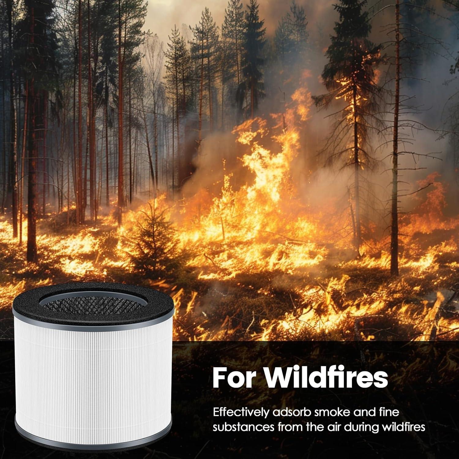 Filtro HEPA AP-T10FL JORAIR para Purificador HoMedics 2 Pzas