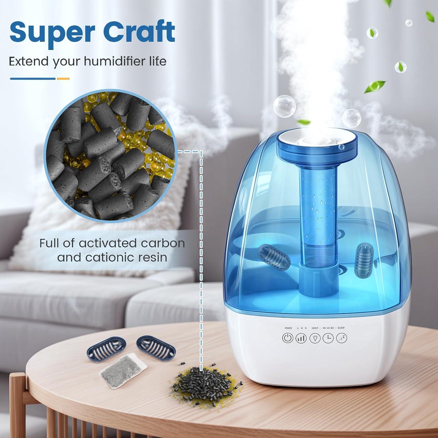 Cartuchos de Desmineralización Isinlive para Humidificadores - Paquete de 12