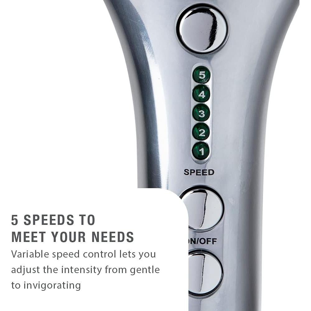 Masajeador Percusivo Inalámbrico Brookstone Max 2 - Alivio Cuello y Espalda