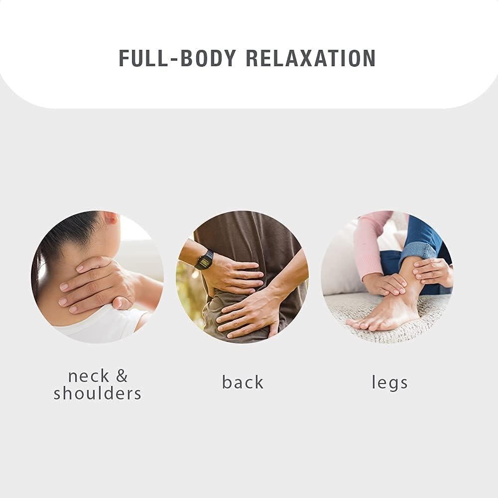 Masajeador Percusivo Inalámbrico Brookstone Max 2 - Alivio Cuello y Espalda