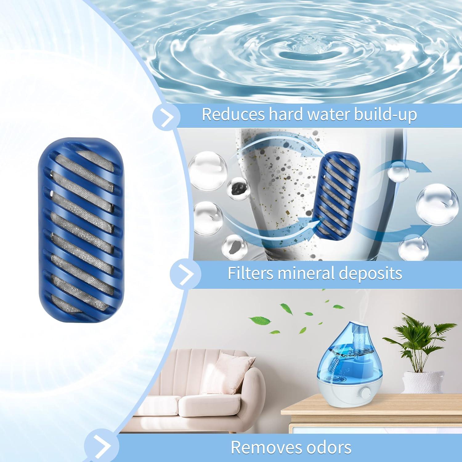 Paquete de 20 Cartuchos Desmineralizadores SOMEWAYTOP para Humidificador