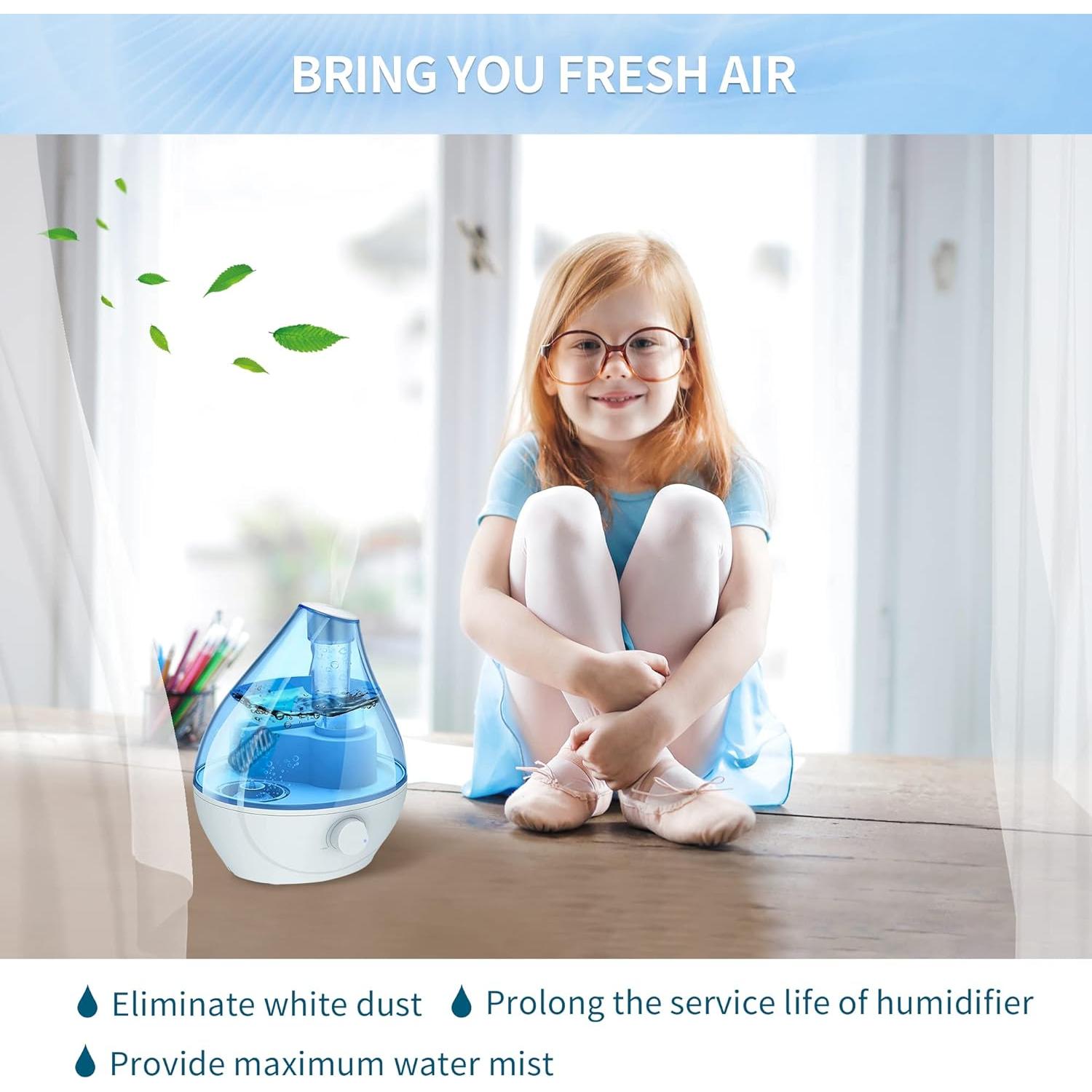 Paquete de 20 Cartuchos Desmineralizadores SOMEWAYTOP para Humidificador