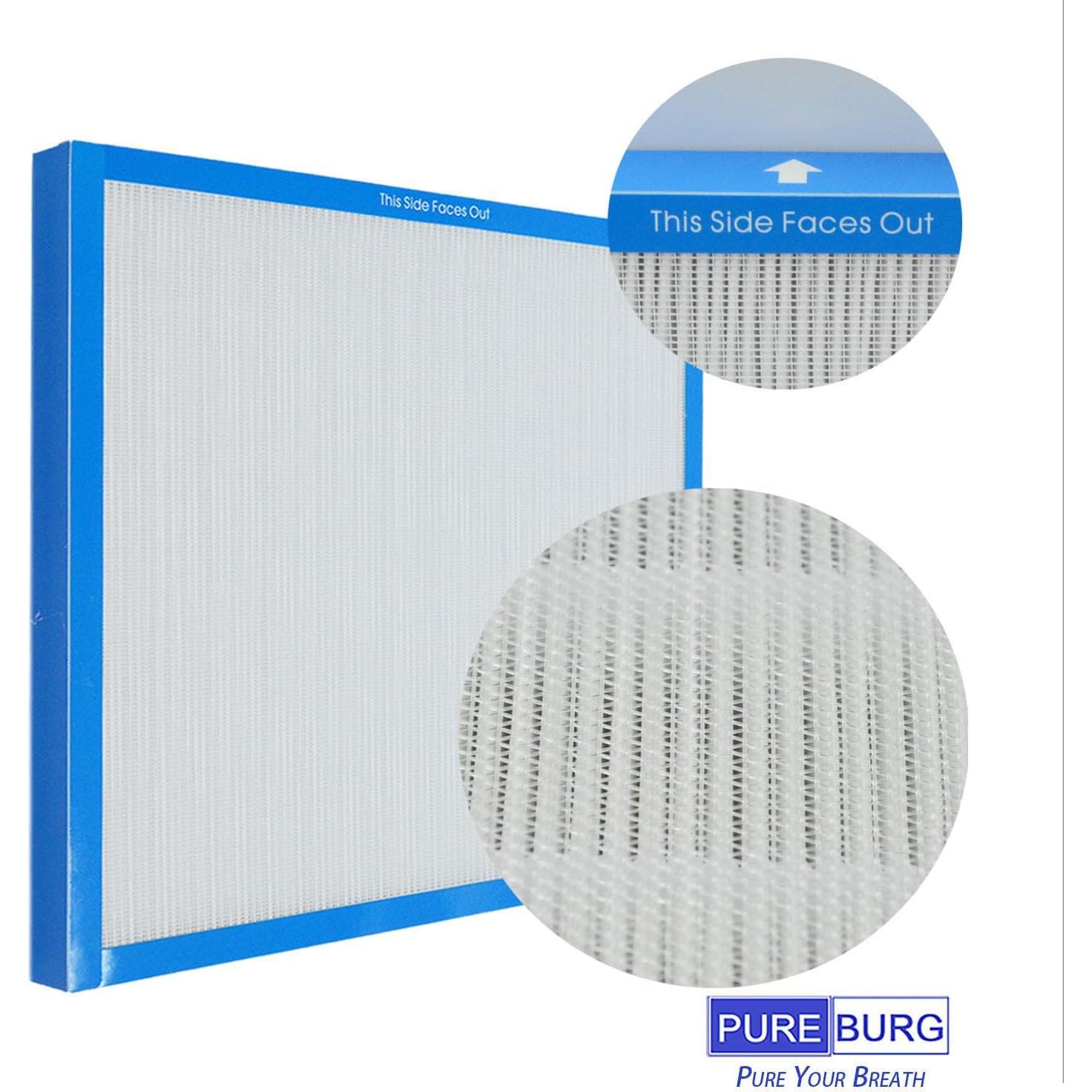 Filtro HEPA Verdadero PUREBURG AF-20FL Compatible HoMedics