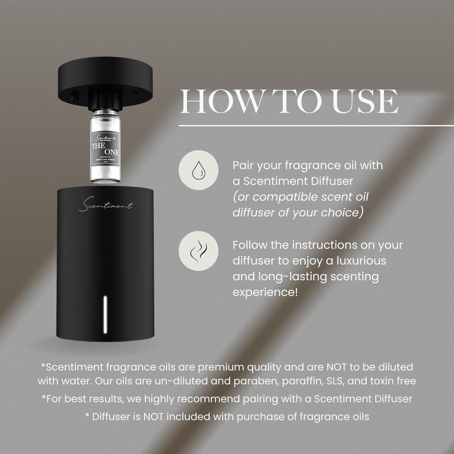 Aceite Difusor Scentiment 20ml | Aromas Lujosos 5 Estrellas