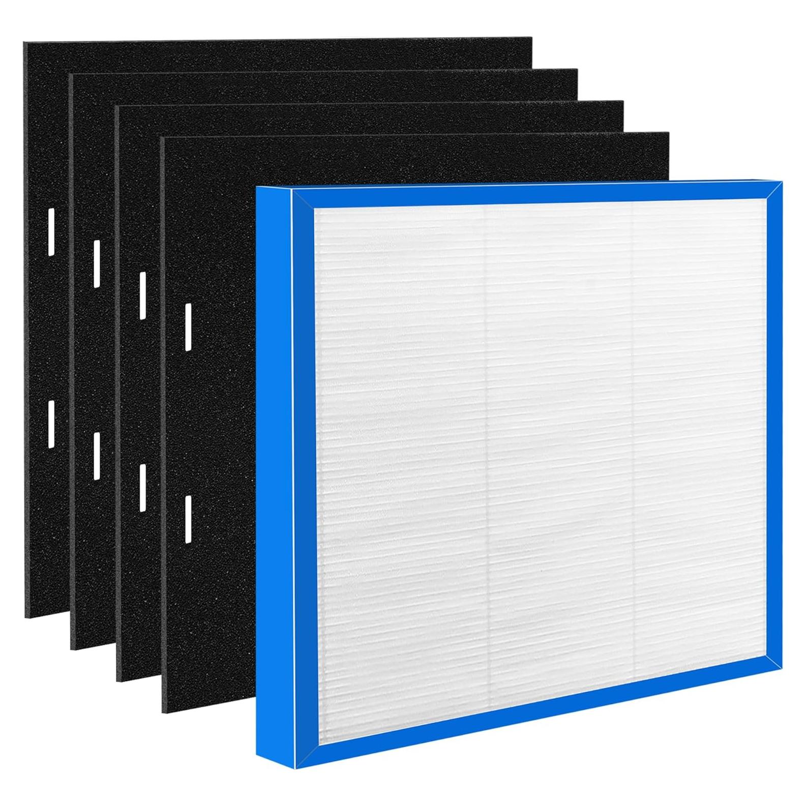 Filtro de Reemplazo HEPA Popurure AF-20FL para Purificadores HoMedics