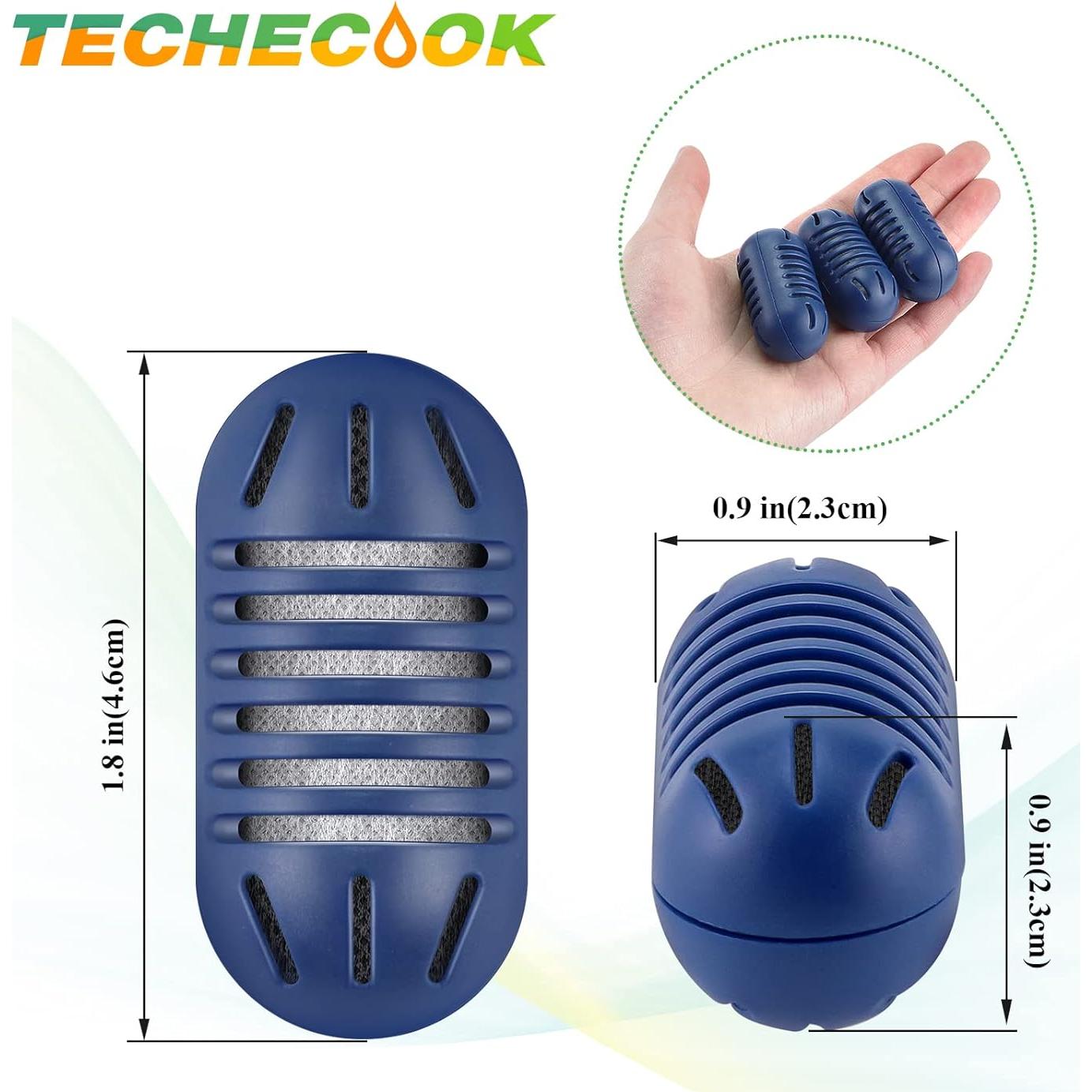 20 Cartuchos de Desmineralización Techecook UHE-HDC4 para Humidificador
