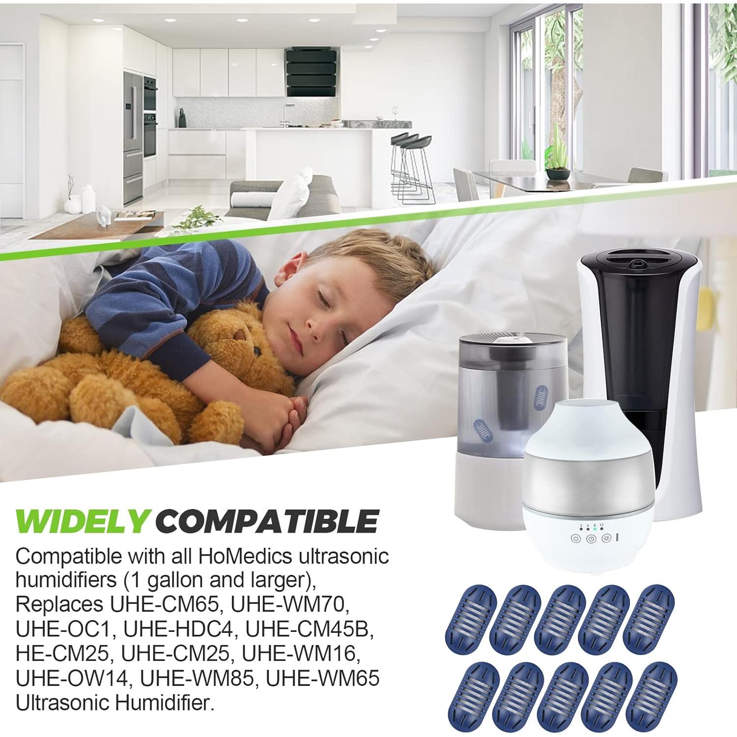 20 Cartuchos de Desmineralización Techecook UHE-HDC4 para Humidificador