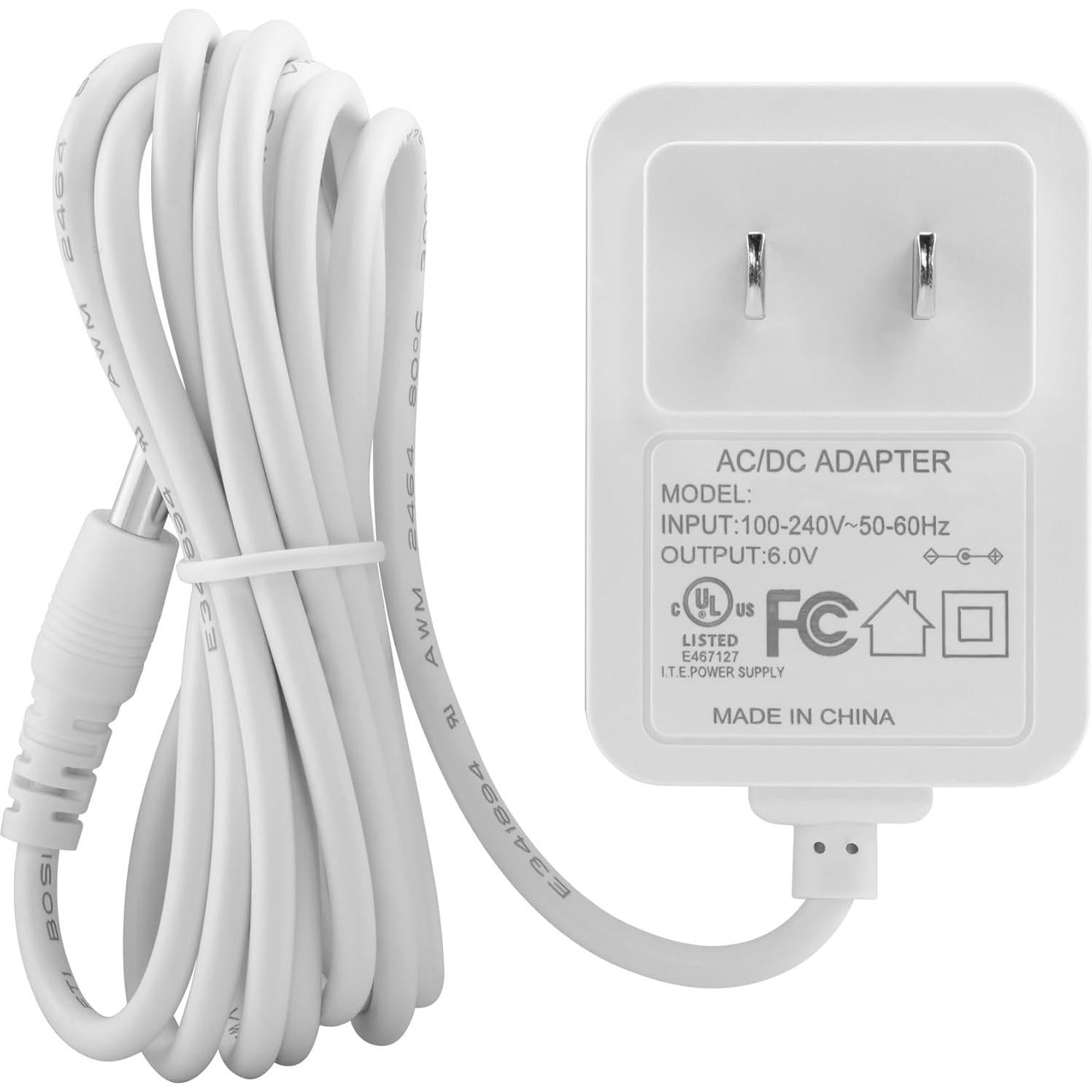 Adaptador de CA LEFXMOPHY AD002 para HoMedics 6V