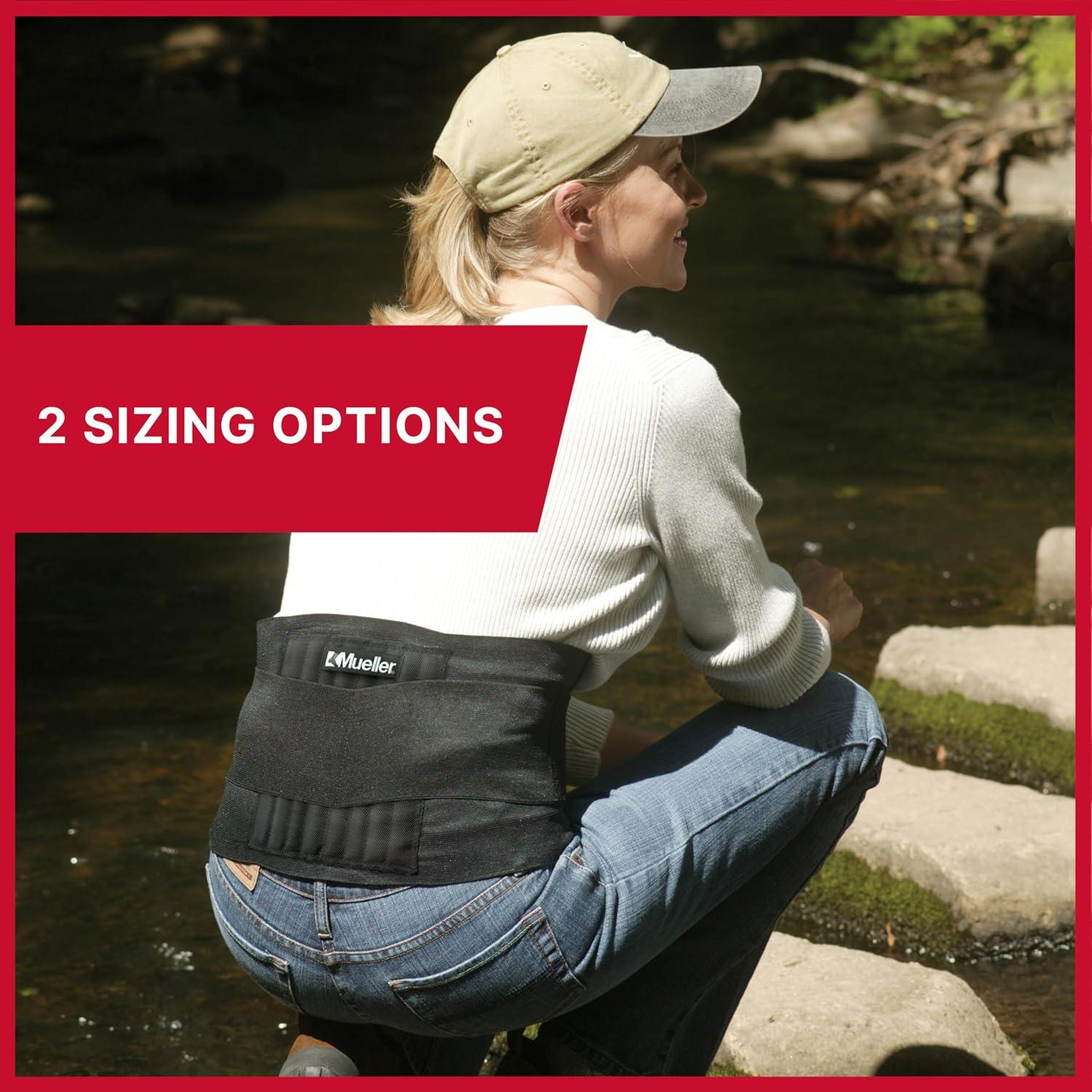 Faja Ajustable para la Espalda MUELLER - Soporte Alivio Dolor Unisex