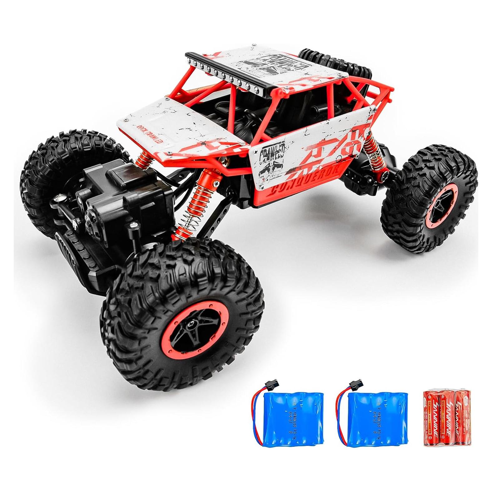 Coche RC Todo Terreno Cheerwing 1:18 4WD Rojo