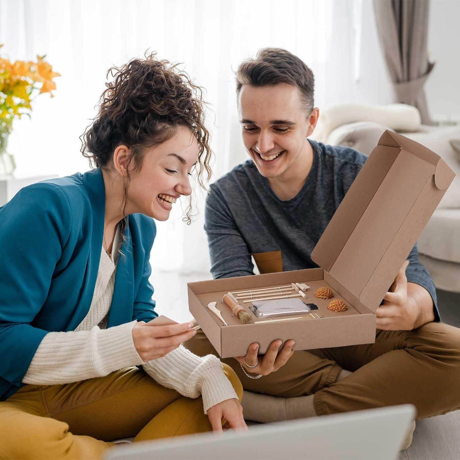 Jardín Zen Japonés Dorhui para Escritorio 30.48 cm con Accesorios