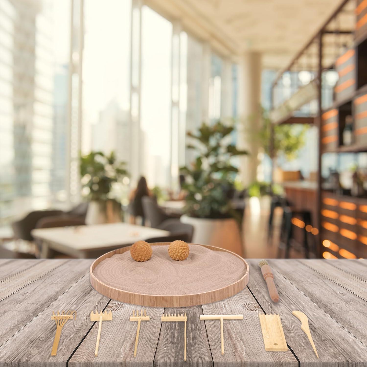 Jardín Zen Japonés Dorhui para Escritorio 30.48 cm con Accesorios