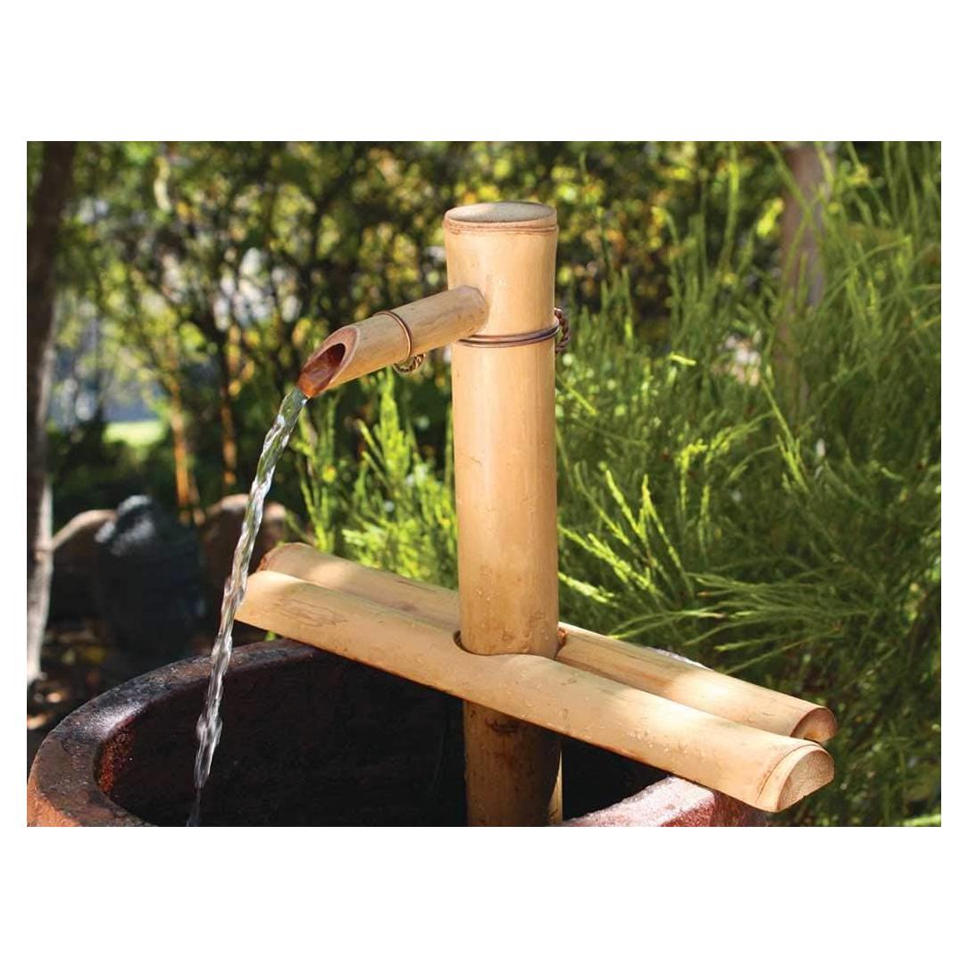 Fuente de Agua Zen Garden Bamboo Accents 30.48 cm Ajustable