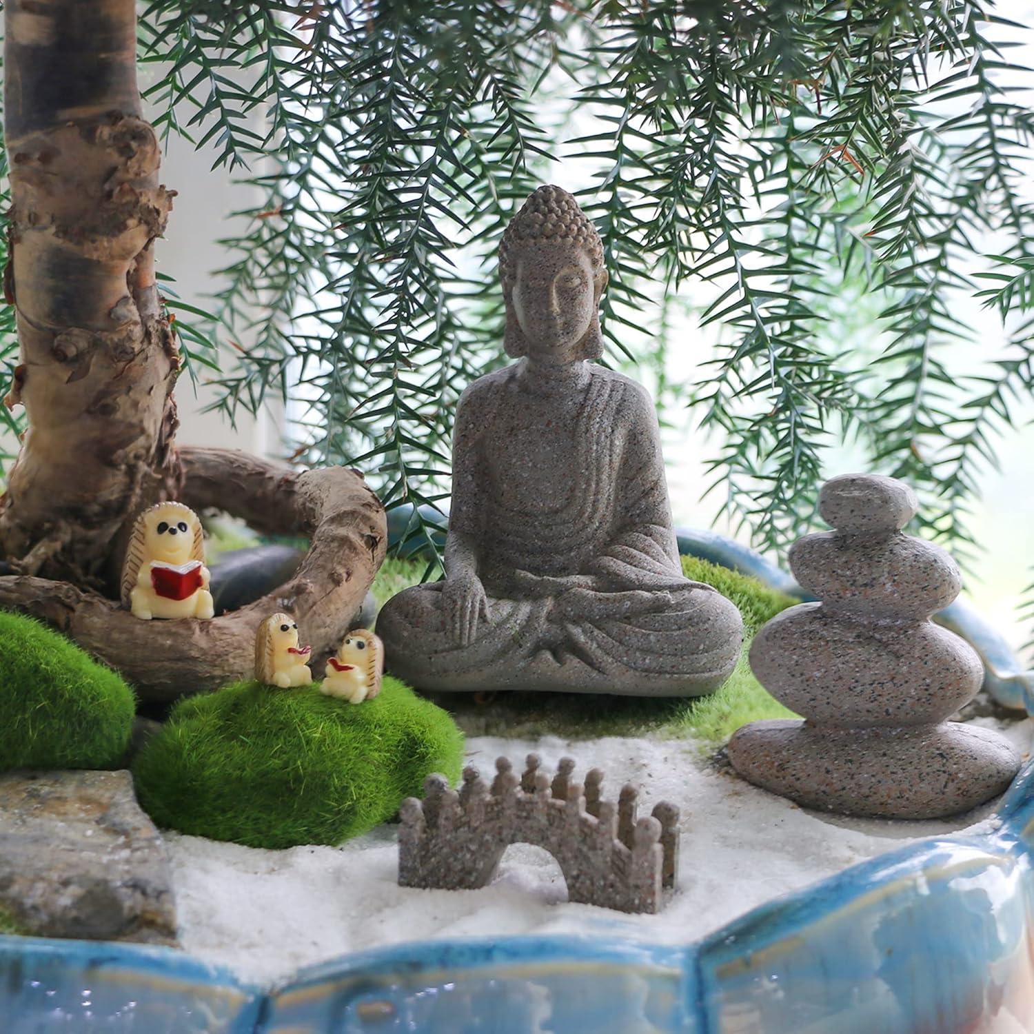 Kit de Jardín Zen de Meditación BangBangDa - 8 Accesorios